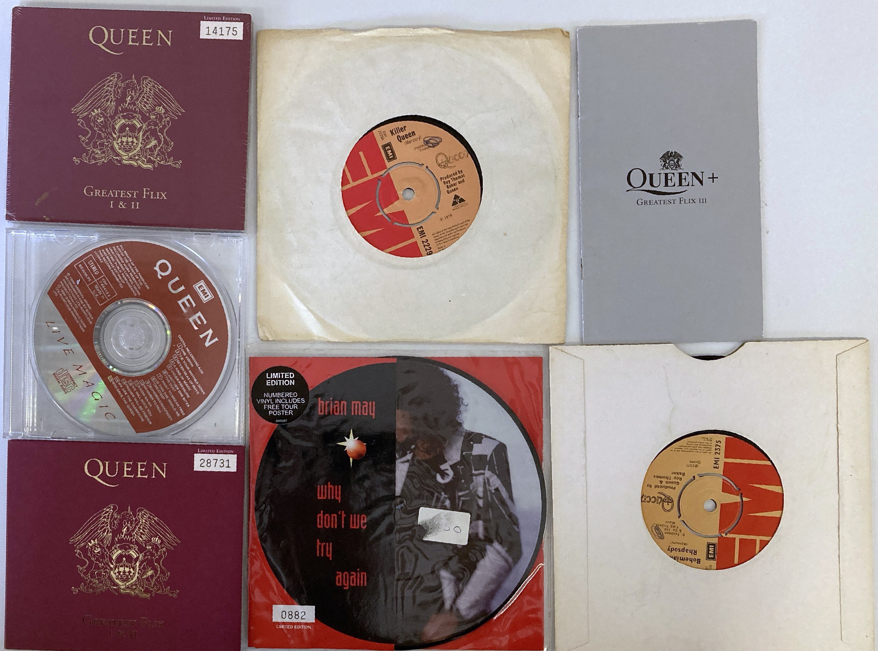 Lot 55 - QUEEN LIMITED EDITION CDS / DVDS - SOME