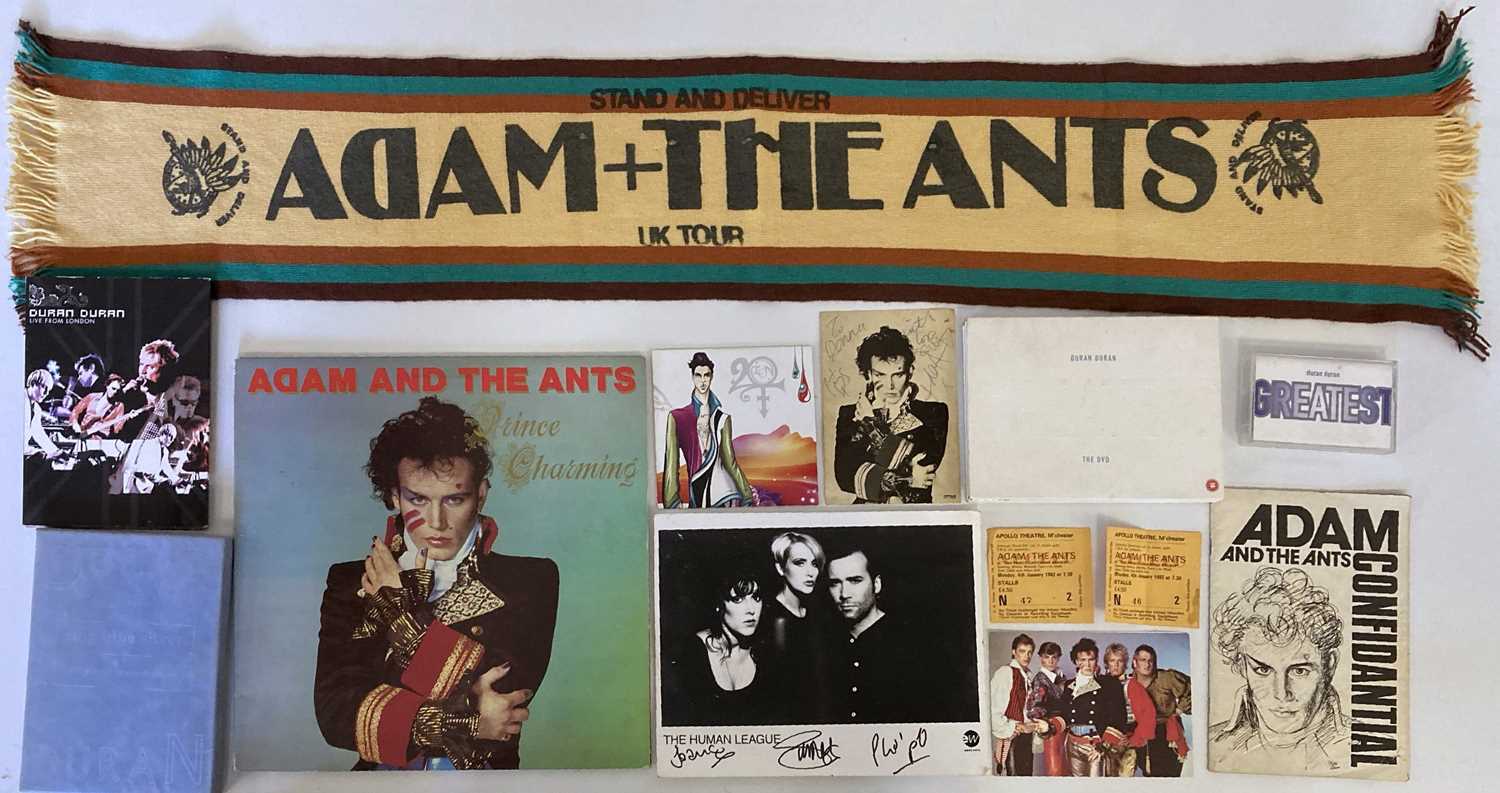 Lot 57 - ADAM AND THE ANTS / HUMAN LEAGUE AND MORE.