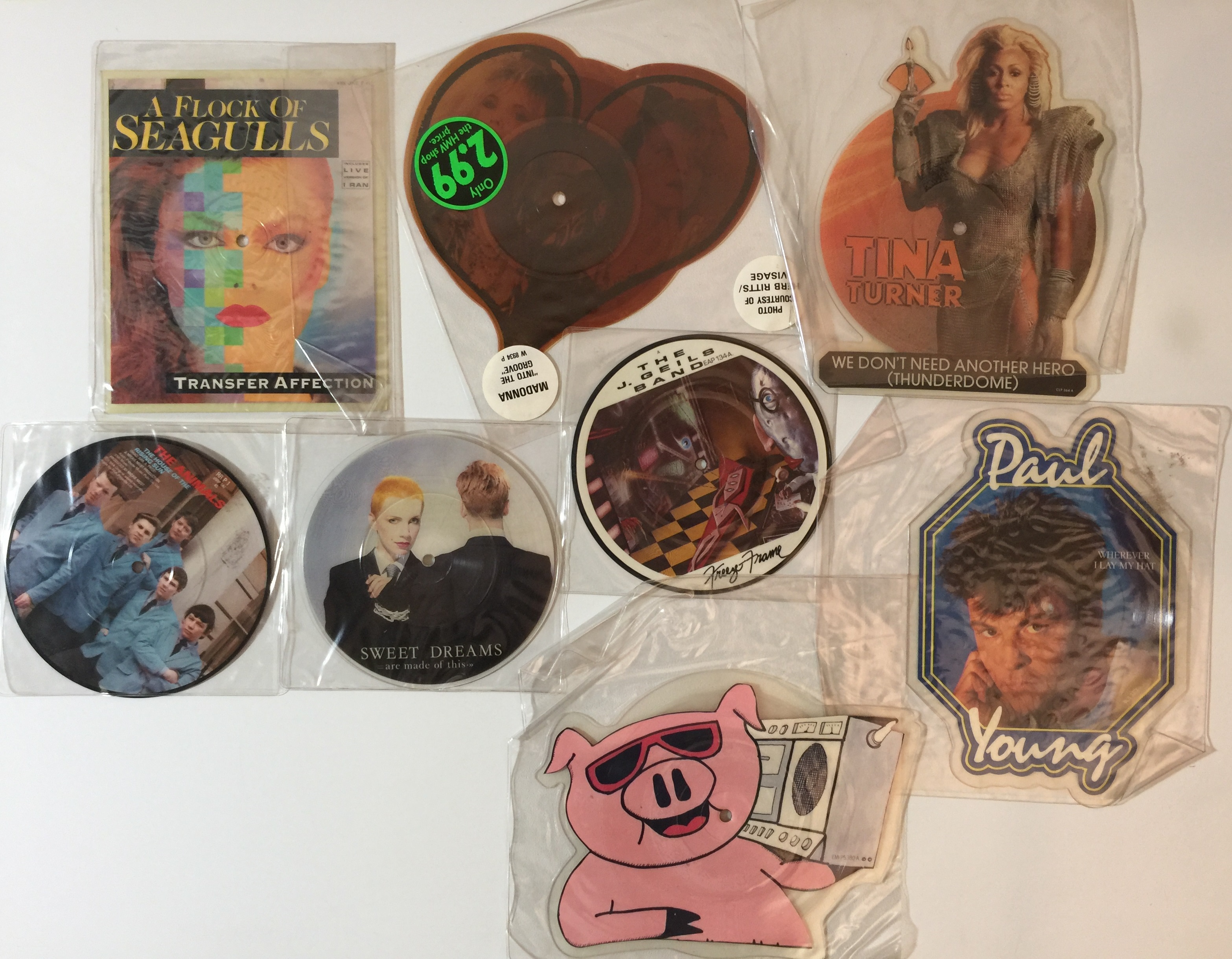Lot 975 - ROCK/ POP PICTURE DISCS - 7