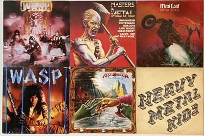 Lot 988 - HEAVY ROCK & METAL - LPs