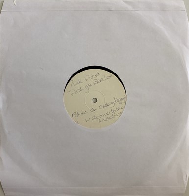 Lot 1084 - PINK FLOYD - WISH YOU WERE HERE LP (ORIGINAL UK WHITE LABEL TEST PRESSING - SHVL 814 A1/B1)