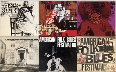 Lot 94 - AMERICAN FOLK BLUES PROGRAMMES 1963 - 1968
