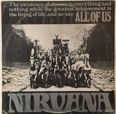 Lot 919 - NIRVANA - ALL OF US LP (ORIGINAL UK PRESSING - ISLAND ILPS 9087)