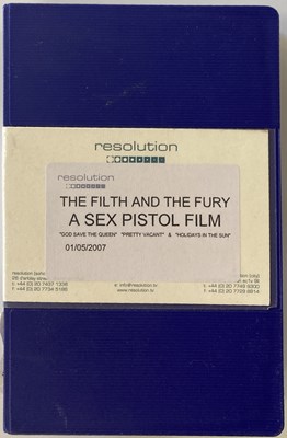 Lot 553 - SEX PISTOLS FILTH AND THE FURY FILM TAPE.