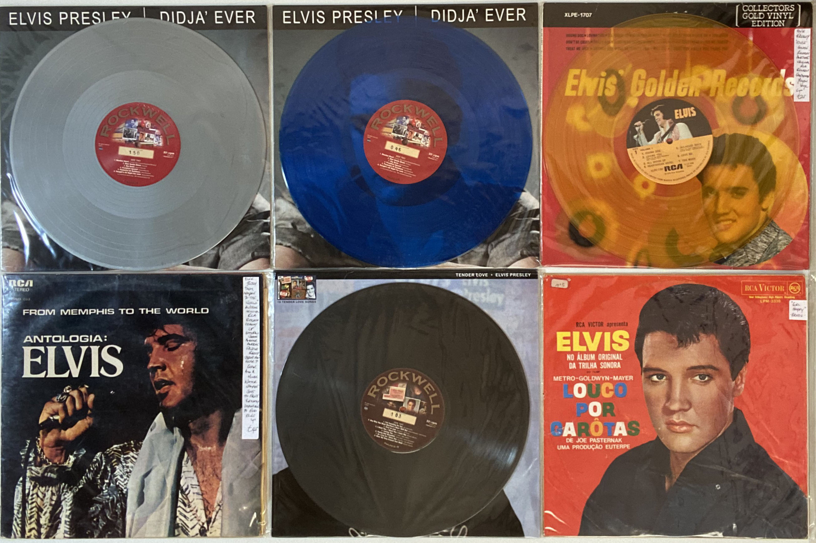 Lot 1005 ELVIS PRESLEY LP COLLECTION