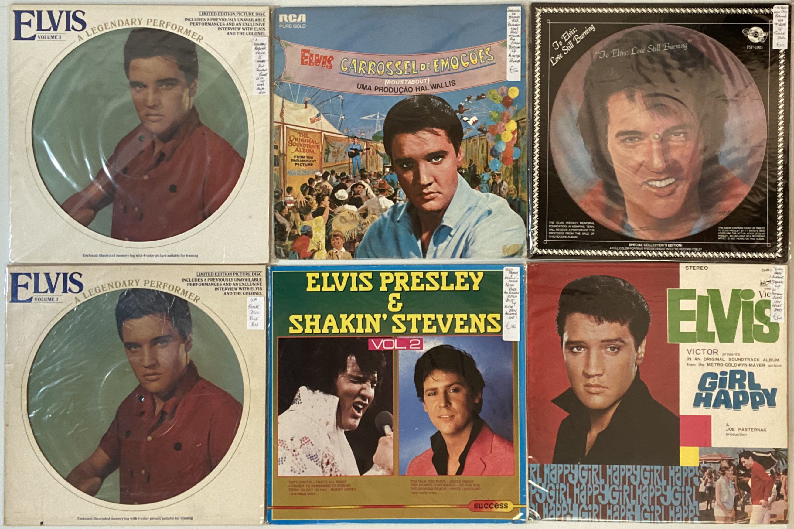 Lot 1005 ELVIS PRESLEY LP COLLECTION