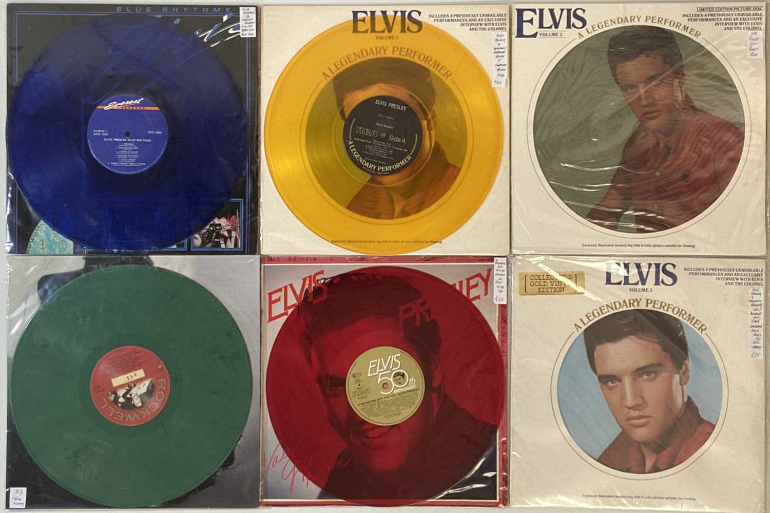 Lot 1005 ELVIS PRESLEY LP COLLECTION