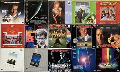 Lot 45 - PIONEER LASER DISC PLAYER AND LASER DISC COLLECTION.