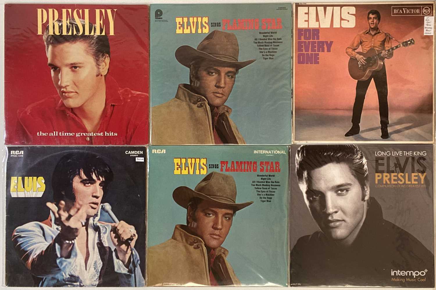 Lot 1007 ELVIS PRESLEY LP COLLECTION