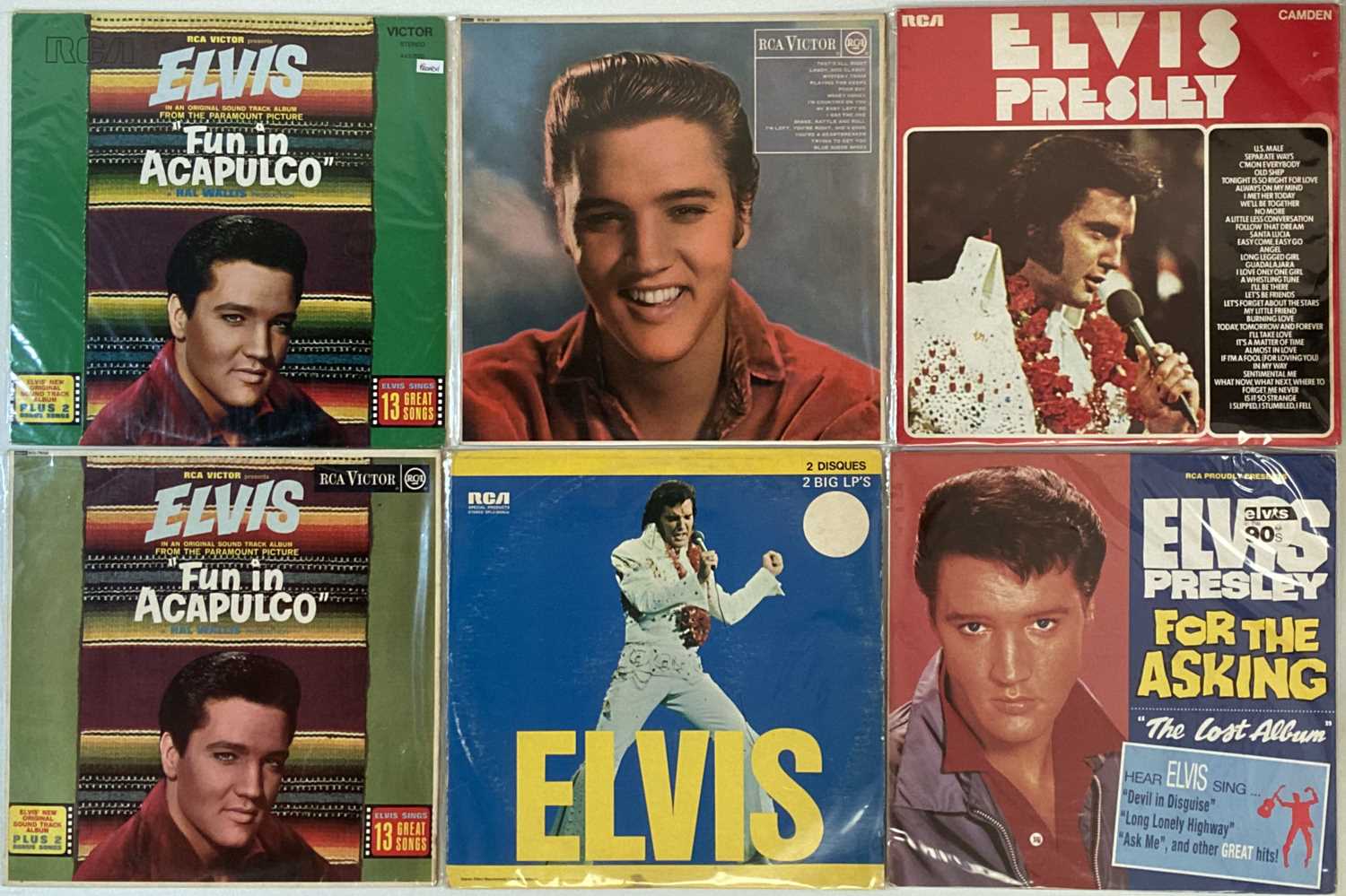 Lot 1007 ELVIS PRESLEY LP COLLECTION